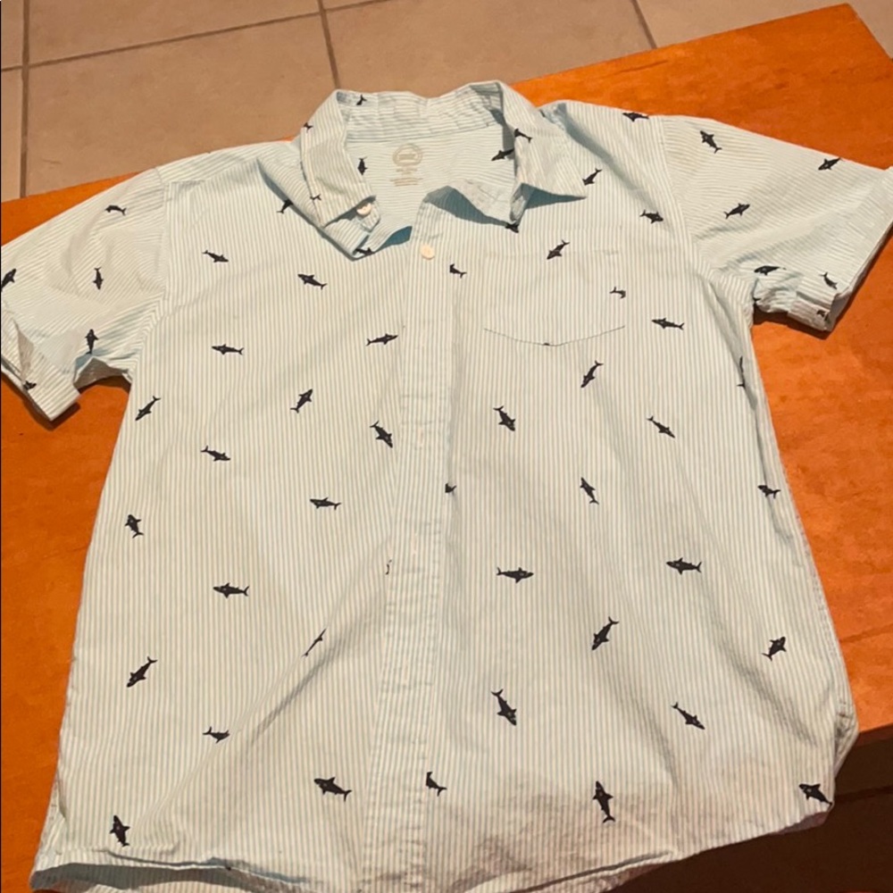 Men’s/ J Crew Shark Shirt